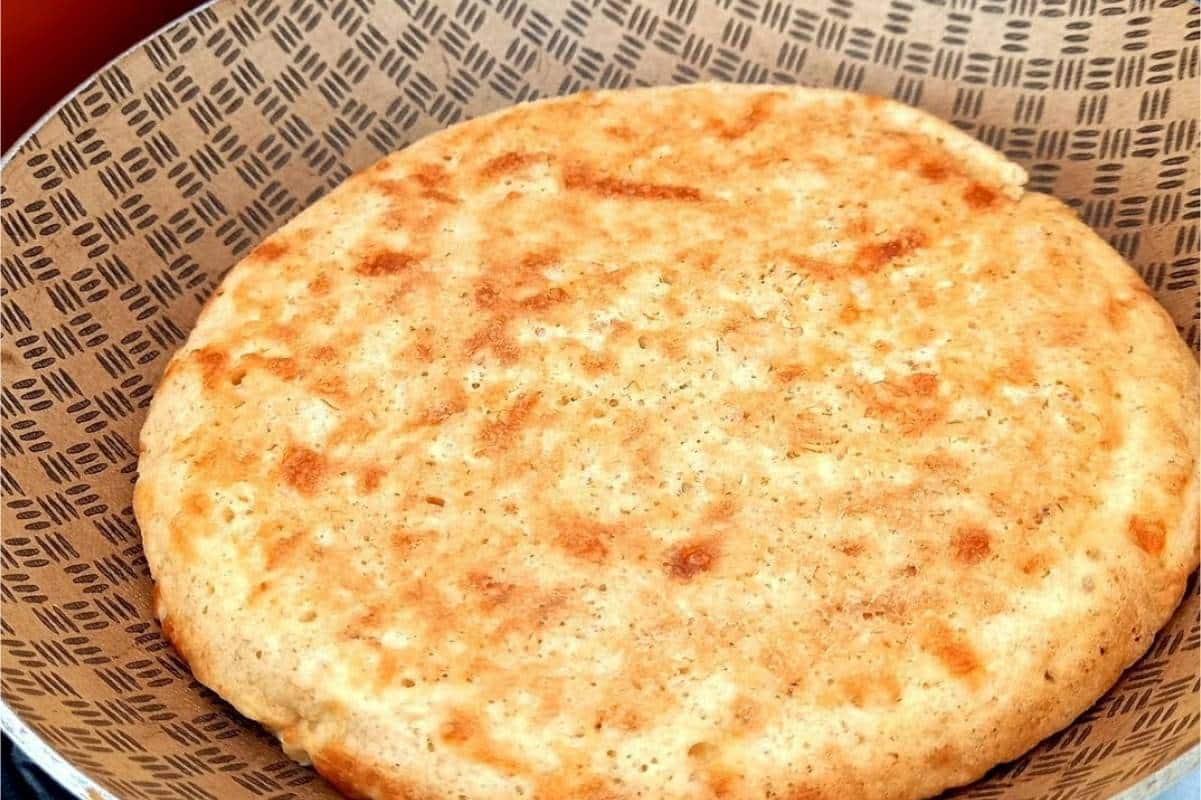 Pão de aveia na frigideira uma delícia saudável para substituir o pão francês no seu dia a dia
