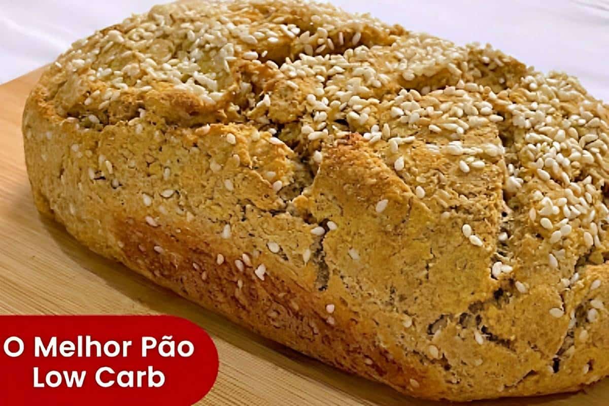 Pão caseiro sem trigo açúcar e lactose perfeito para substituir o pãozinho do café da manhã