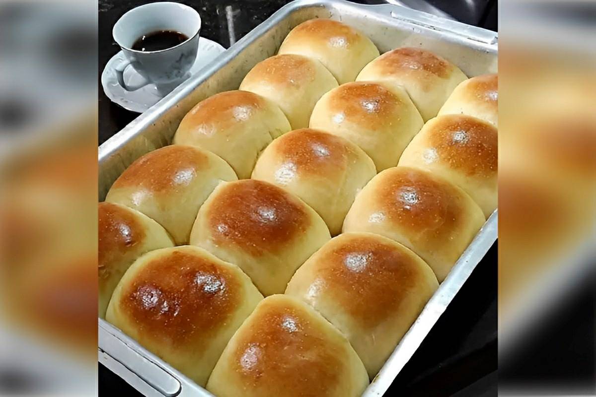 Pão de leite caseiro muito macio e bem fofinho chega a desmanchar na boca uma delícia