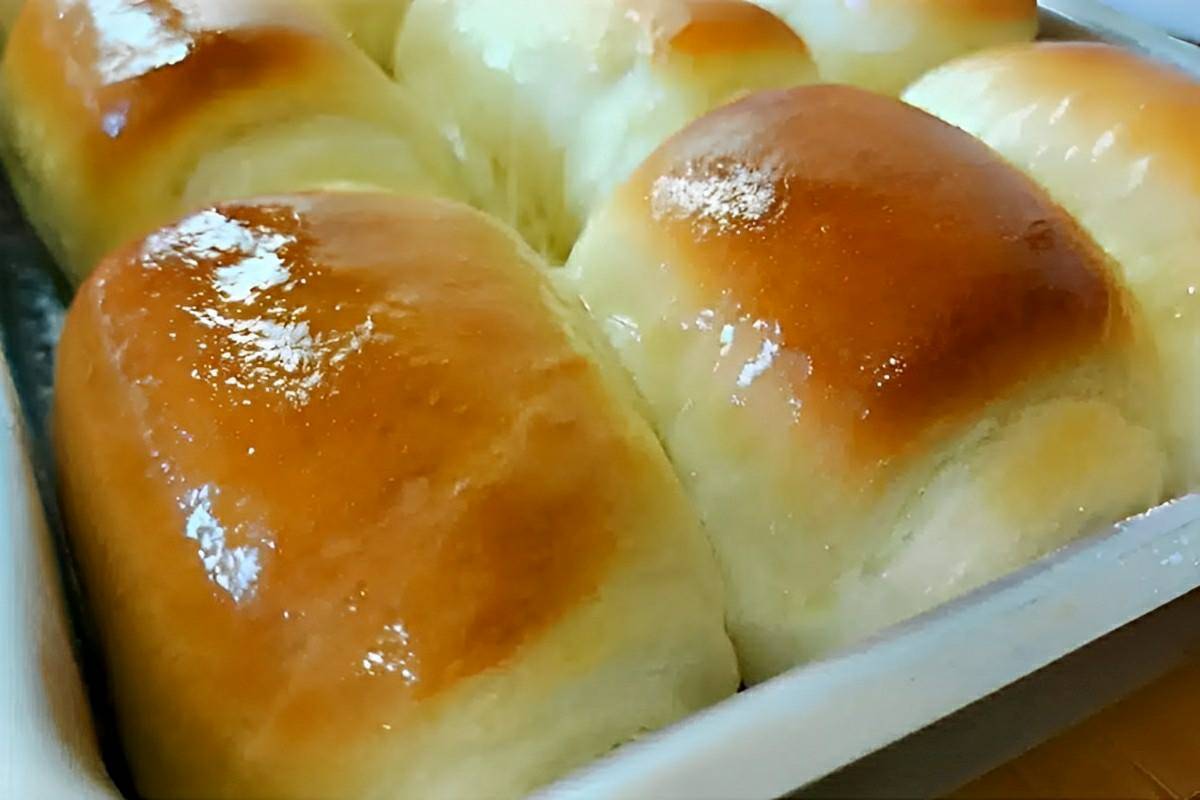Pãozinho de algodão um pãozinho caseiro fofinho e delicioso que não precisa sovar