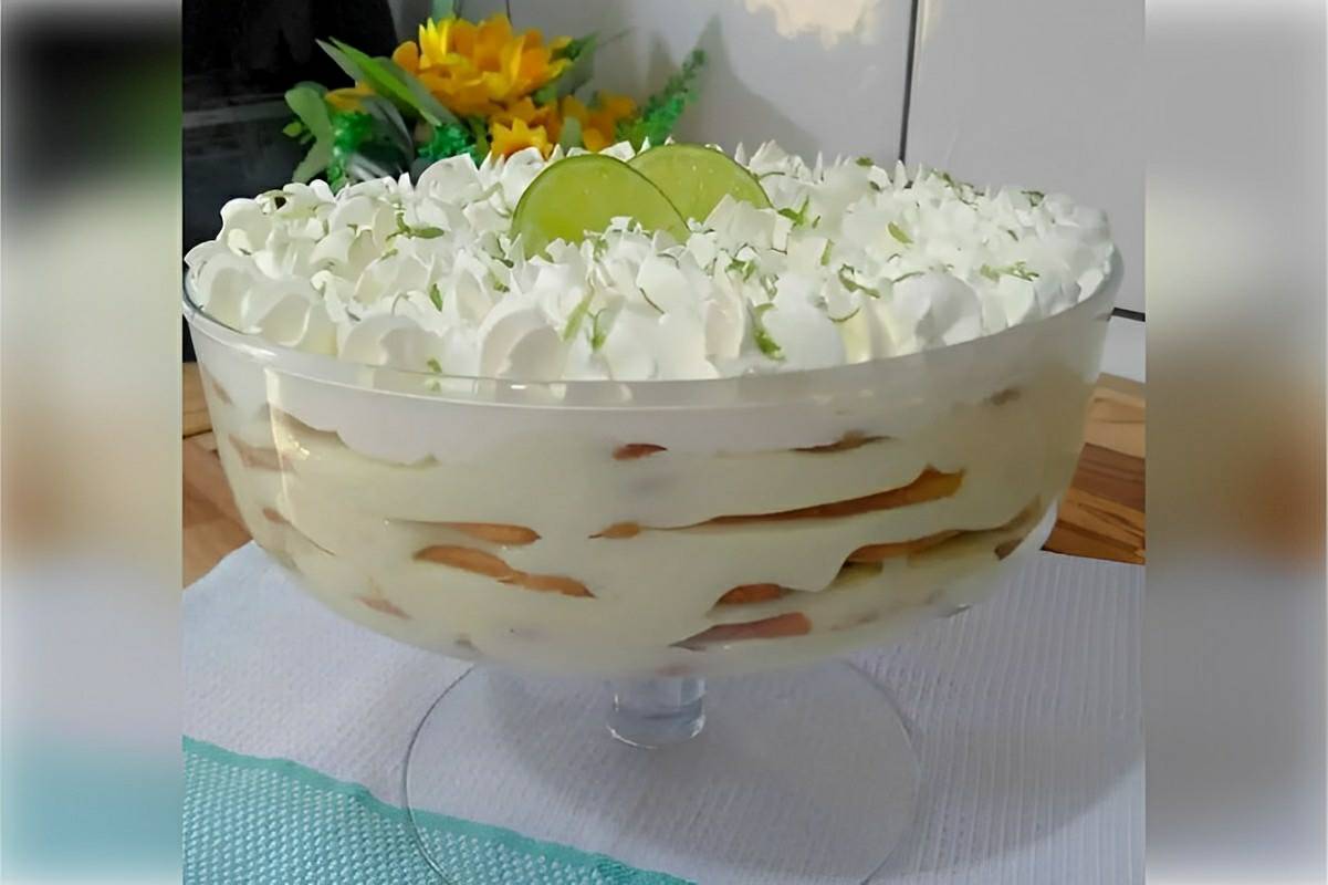 Pavê de limão fácil uma sobremesa deliciosa para você fazer na sexta-feira santa ou no domingo de páscoa