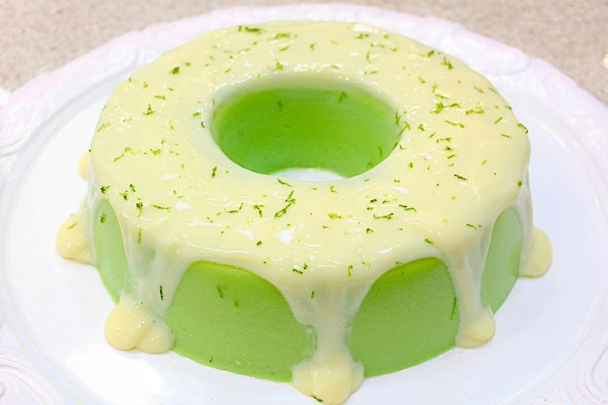 Sobremesa de limão com apenas 3 ingredientes deliciosa e muito fácil de preparar
