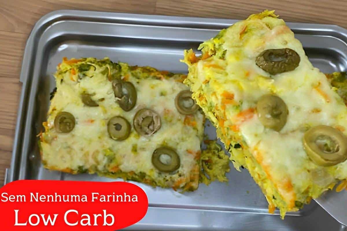 Torta de legumes sem farinha perfeita para substituir o seu jantar e perder peso