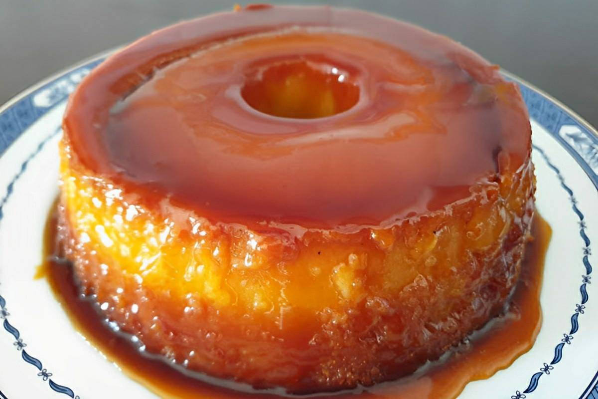 Pudim tradicional sem leite condensado cremoso delicioso e muito mais econômico
