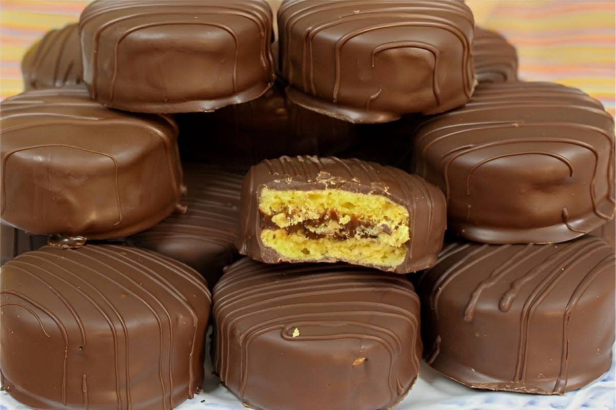 Fiz 19 unidades de alfajor caseiro da melhor qualidade gastando apenas 1 real