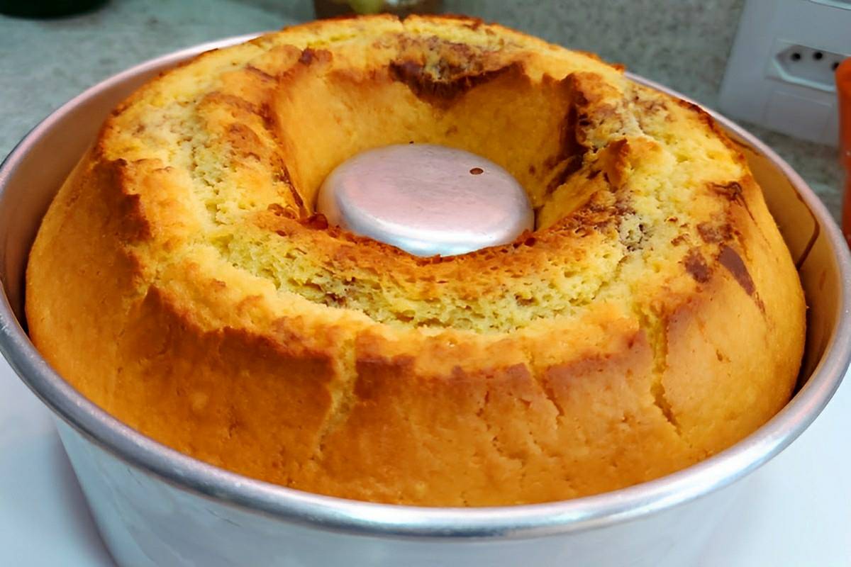 Bolo caseiro de laranja com chocolate uma combinação deliciosa que conquistar seu paladar