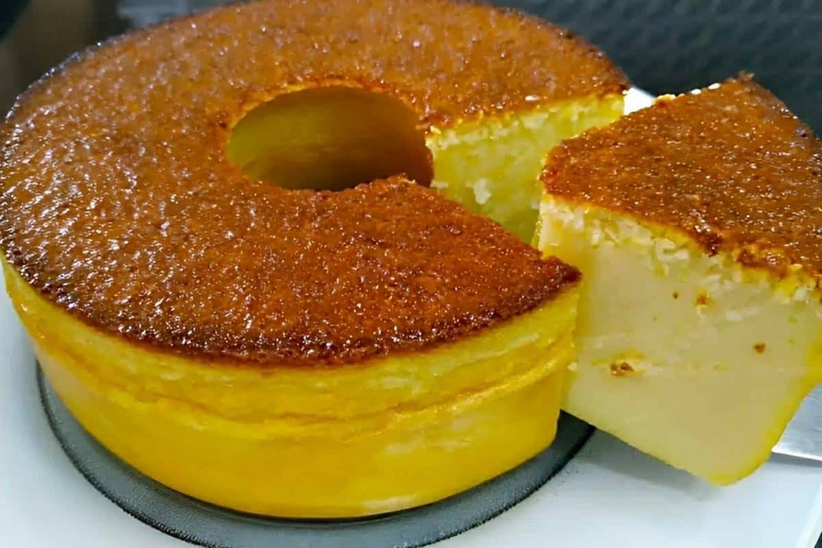 Bolo nordestino um bolo tão cremoso que lembra um pudim e é bem saboroso e fácil de preparar