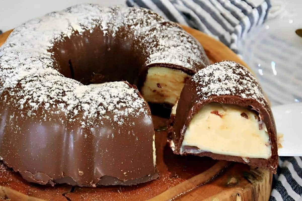 Bombom gigante de Leite Ninho uma sobremesa maravilhosa para impressionar os seus convidados