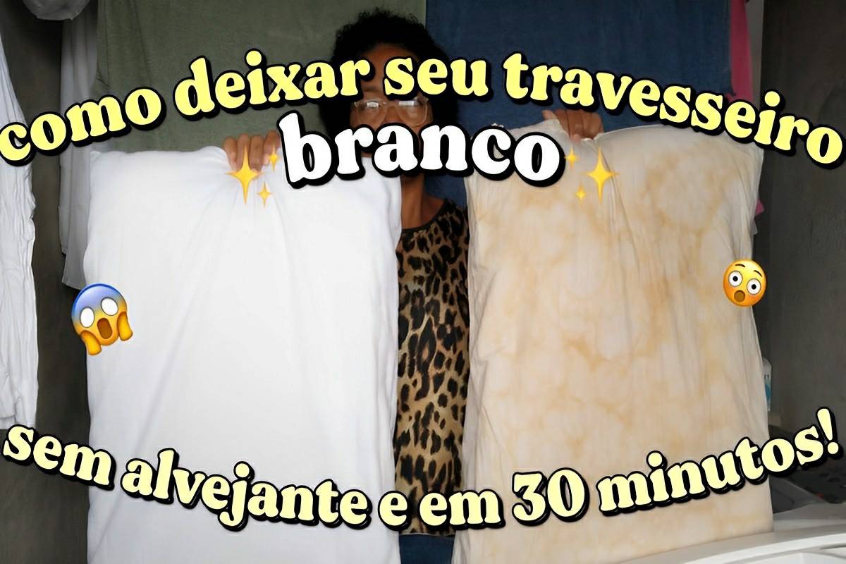 Como lavar travesseiro e deixá-lo branquinho como novo sem esforço