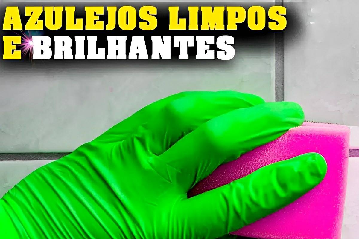Como limpar azulejo do banheiro e da cozinha e deixá-los limpos e brilhantes sem fazer esforço