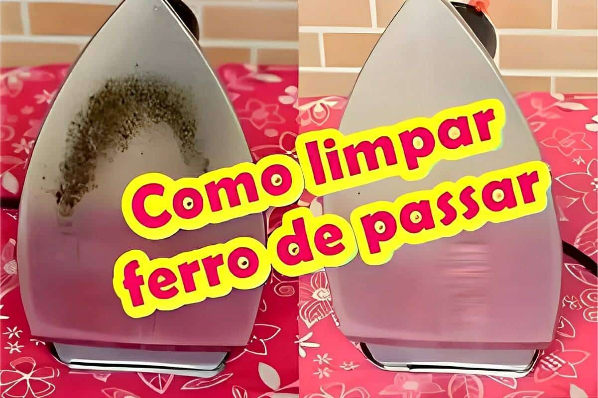 Como limpar ferro de passar usando apenas 1 produto que você tem no armário