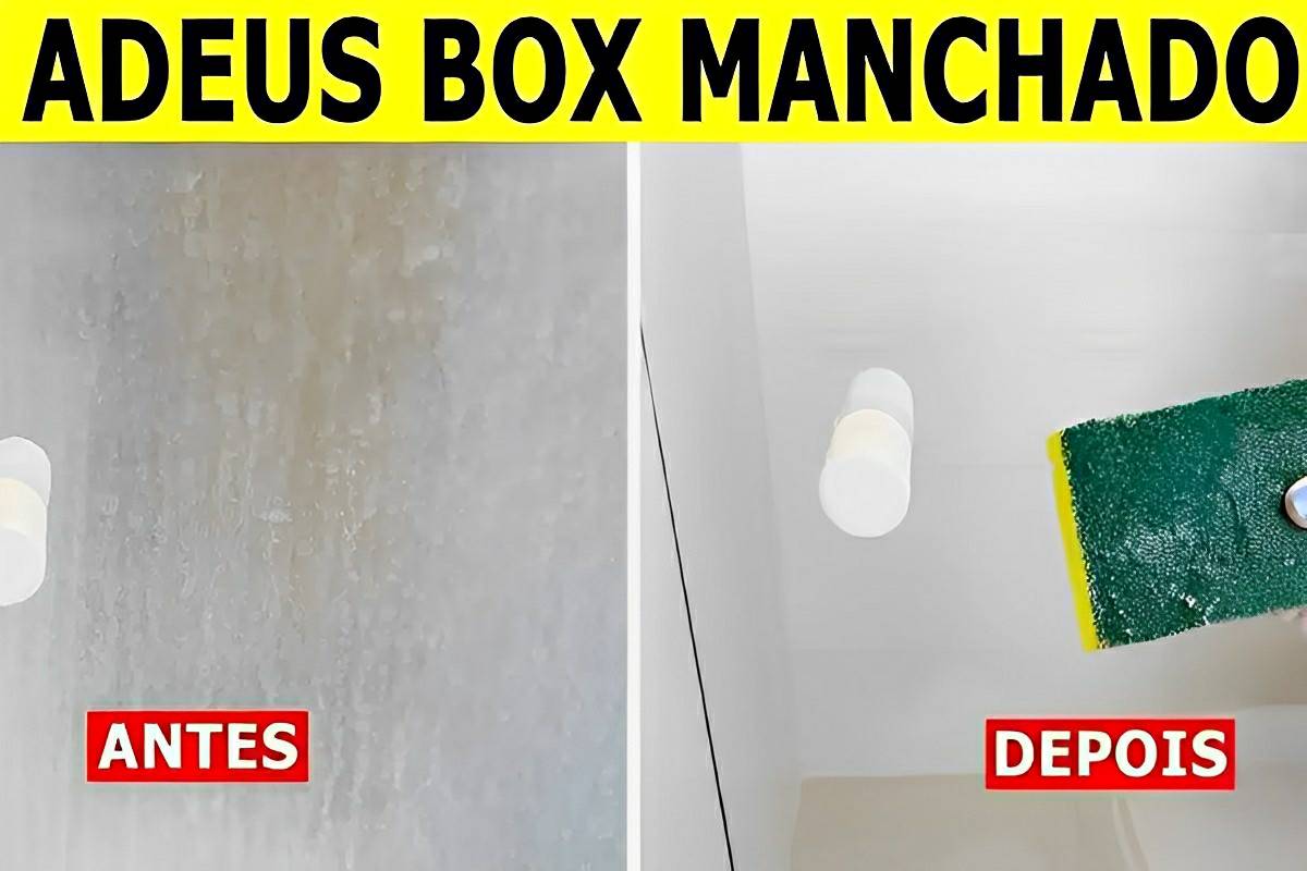 Como tirar manchas do box usando ingredientes simples que você tem no armário