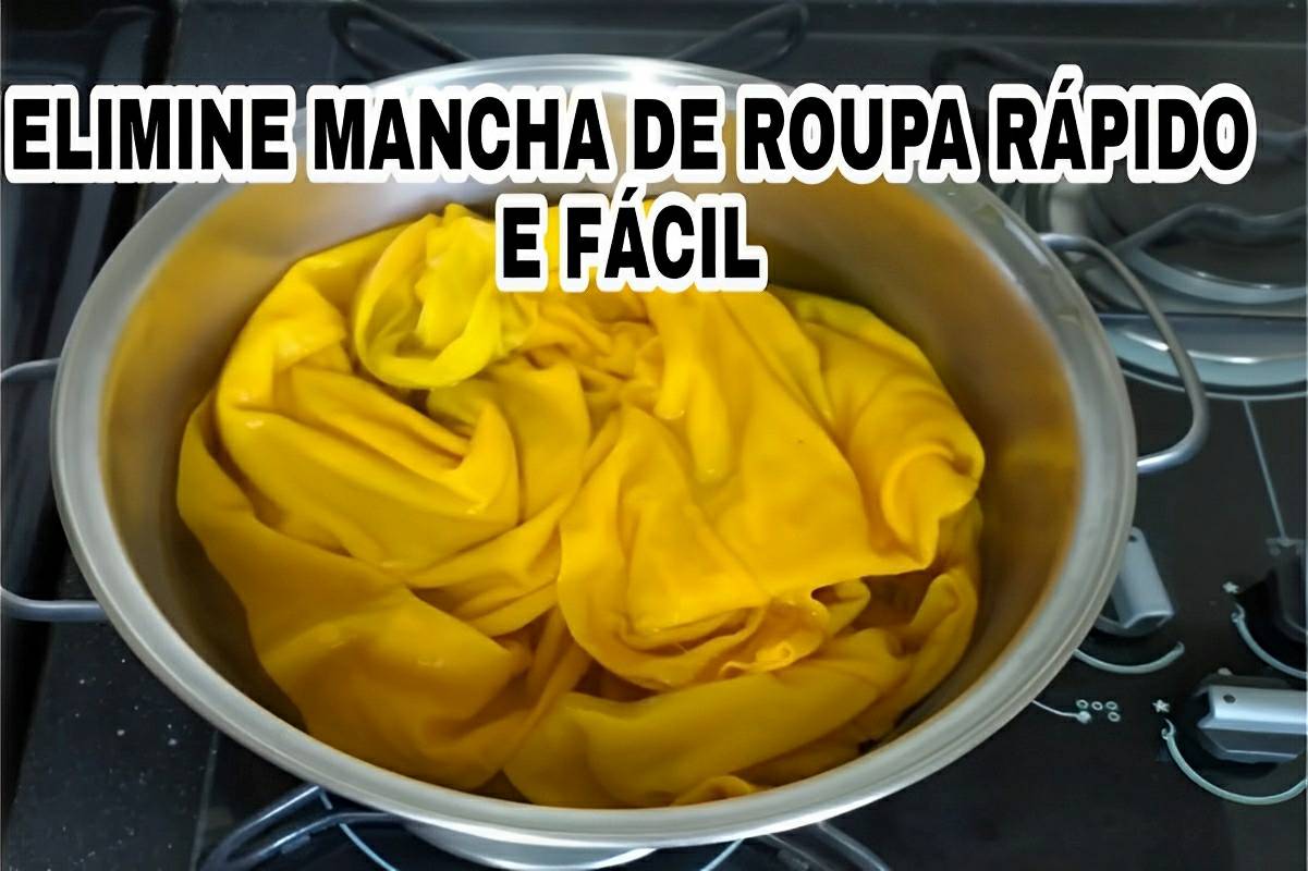 Dica caseira para eliminar manchas de roupas usando apenas 1 ingrediente que você tem em casa