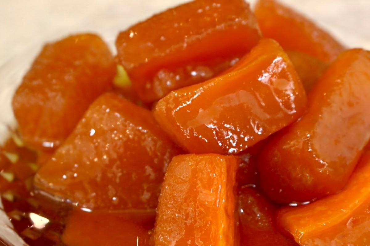 Doce de abóbora da fazenda o doce perfeito para fazer colocar em potes e se deliciar
