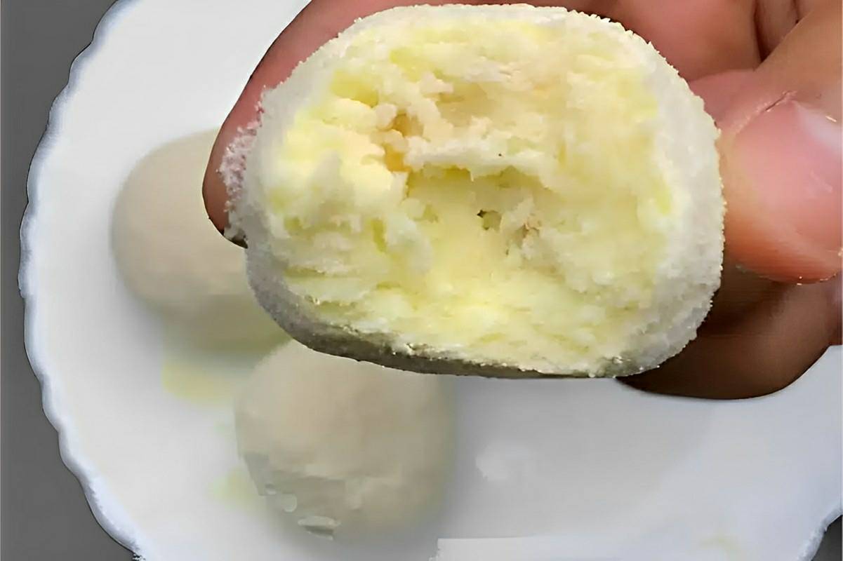 Misturei leite ninho e mais 1 ingrediente e fiz um docinho de leite ninho que derrete na boca