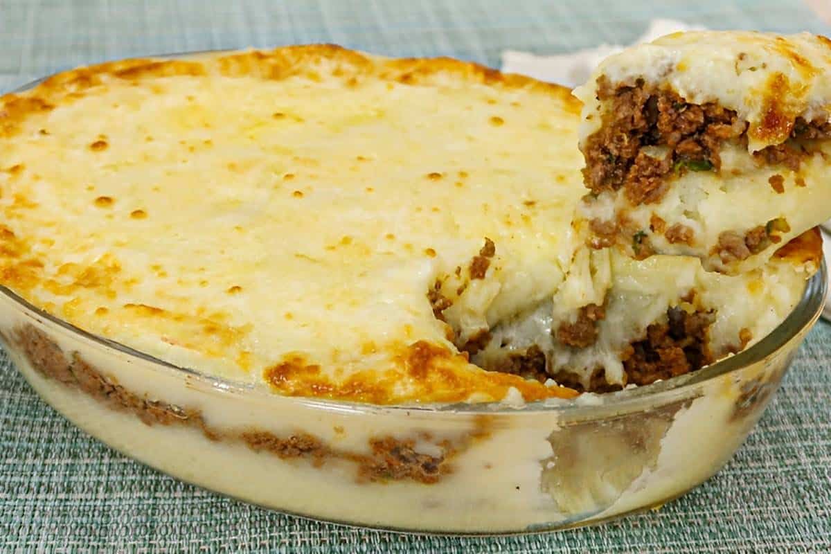 Escondidinho de batata com carne moída uma receita simples e deliciosa para o seu almoço ou jantar
