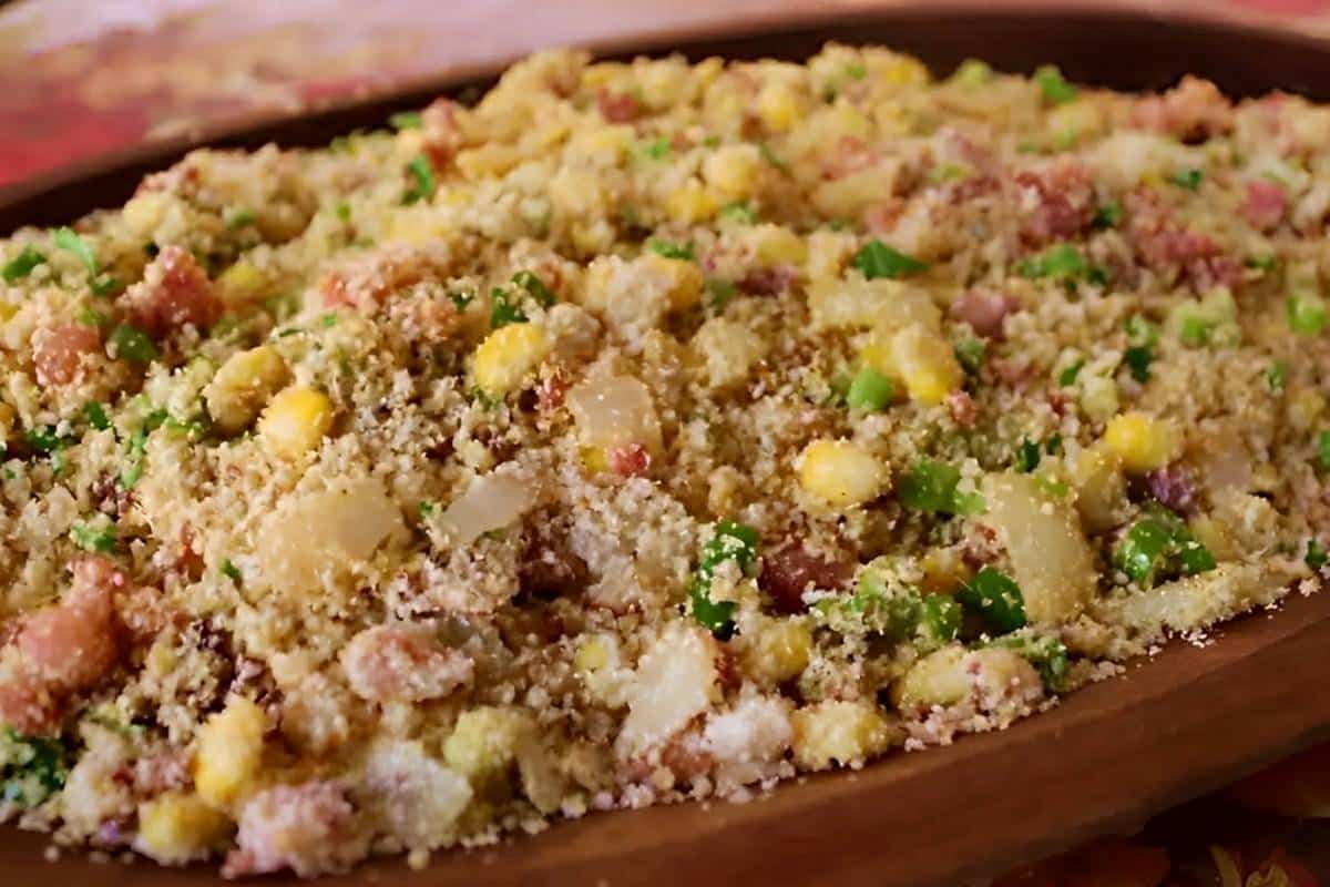 Farofa para churrasco a receita obrigatória em todos os churrascos de casa e minha família adora