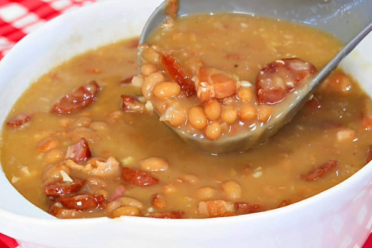 Feijão com tempero caseiro delicioso e encorpado quando ele ficar pronto ninguém vai resistir