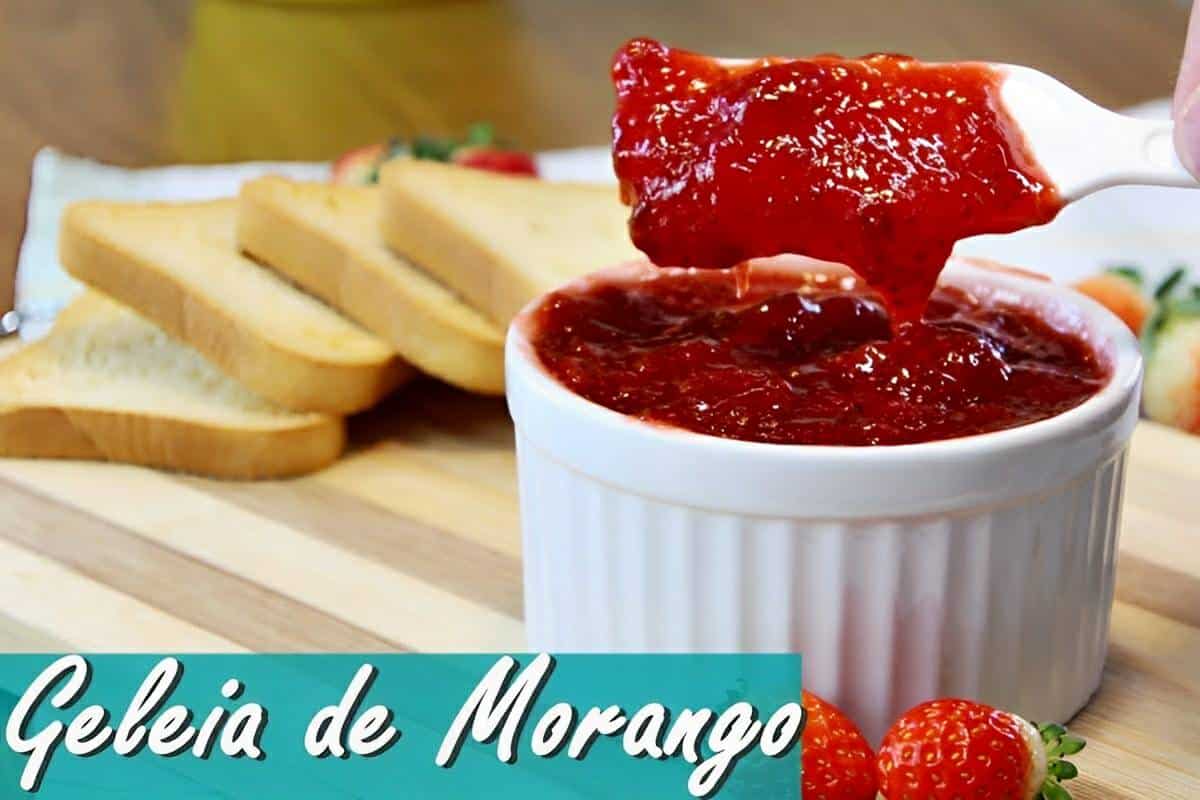 Geleia de morango caseira aproveitei que o morango estava barato e fiz essa delícia