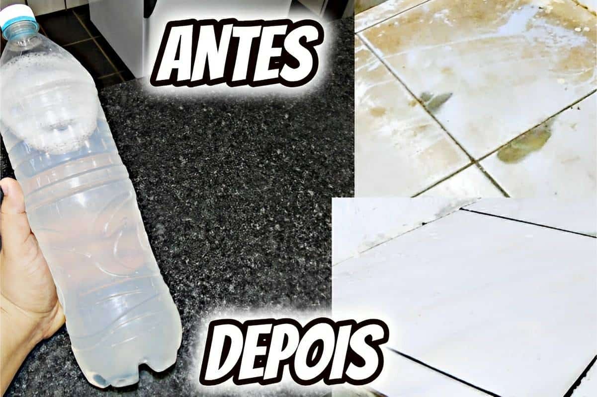 Limpa pisos caseiro com apenas 3 ingredientes que limpa e desencarde sem esforço