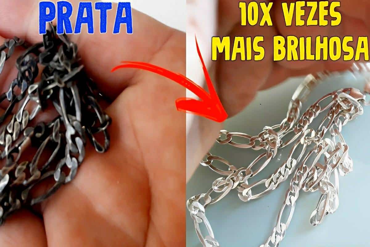 Como limpar prata e deixá-la como nova usando um ingrediente simples que tem no seu banheiro