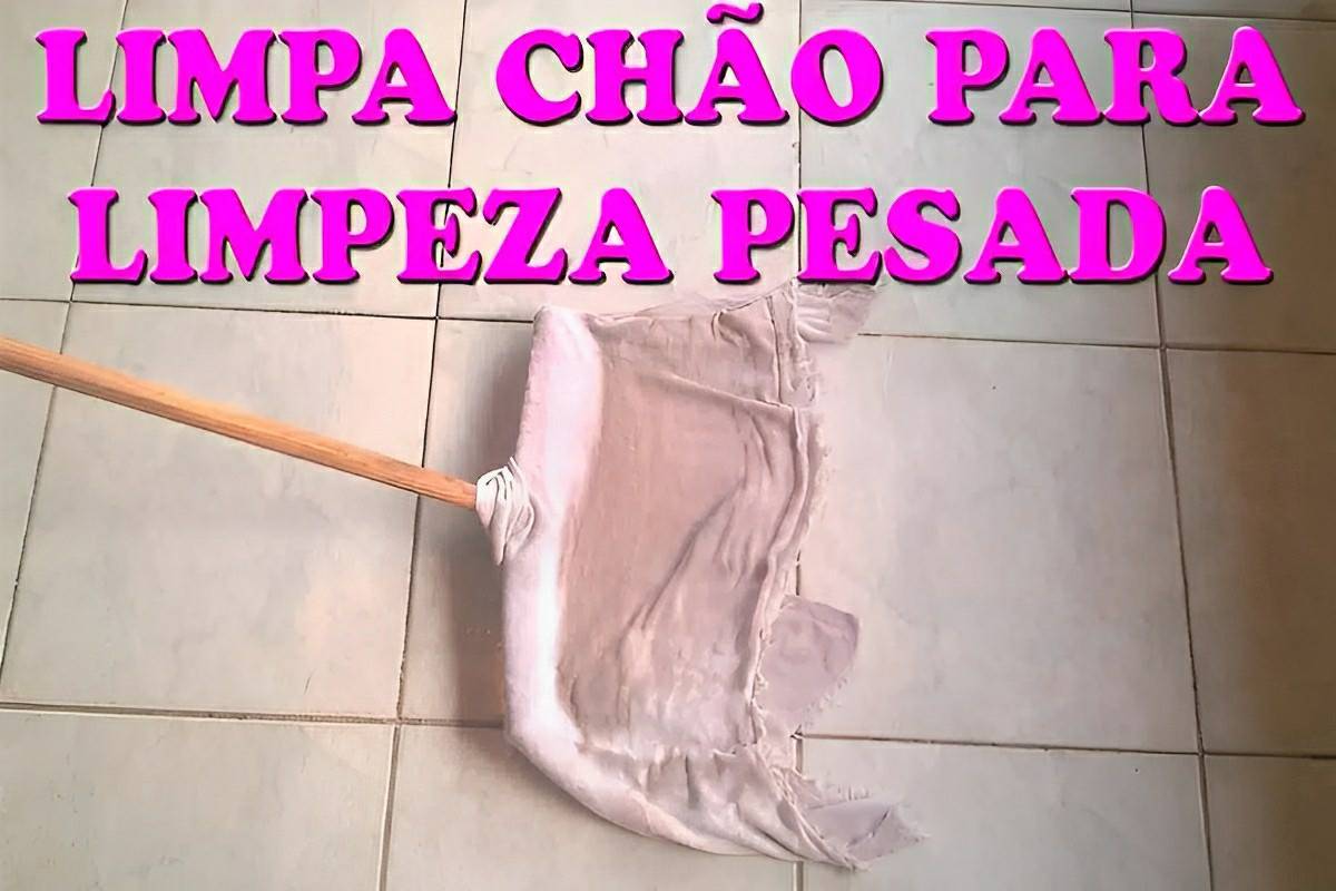 Misturinha caseira para limpar chão que remove até as sujeiras mais difíceis sem esforço