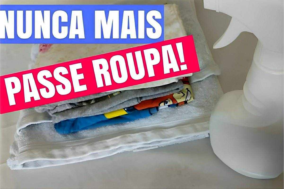 Misturinha caseira para roupas com ela as roupas ficam lisinhas sem precisar de ferro de passar