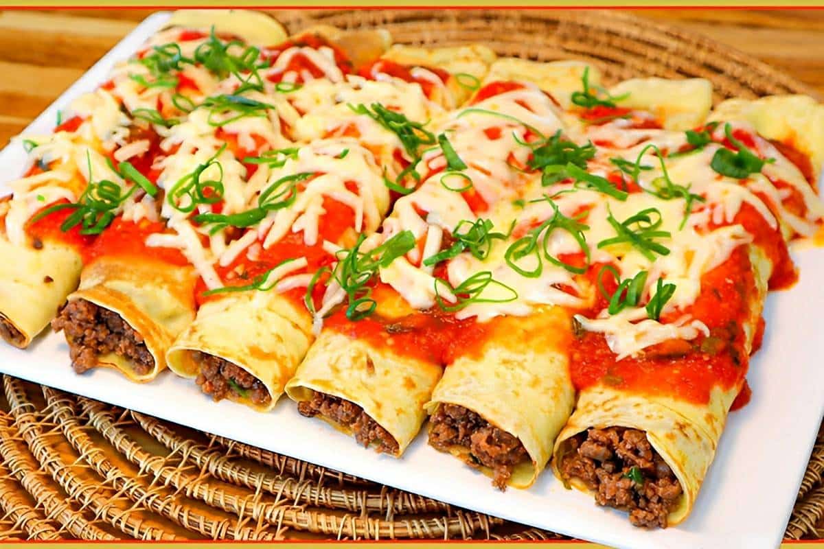 Essa é a melhor panqueca de carne moída que já fiz e vai fazer sucesso no almoço de dia das mães