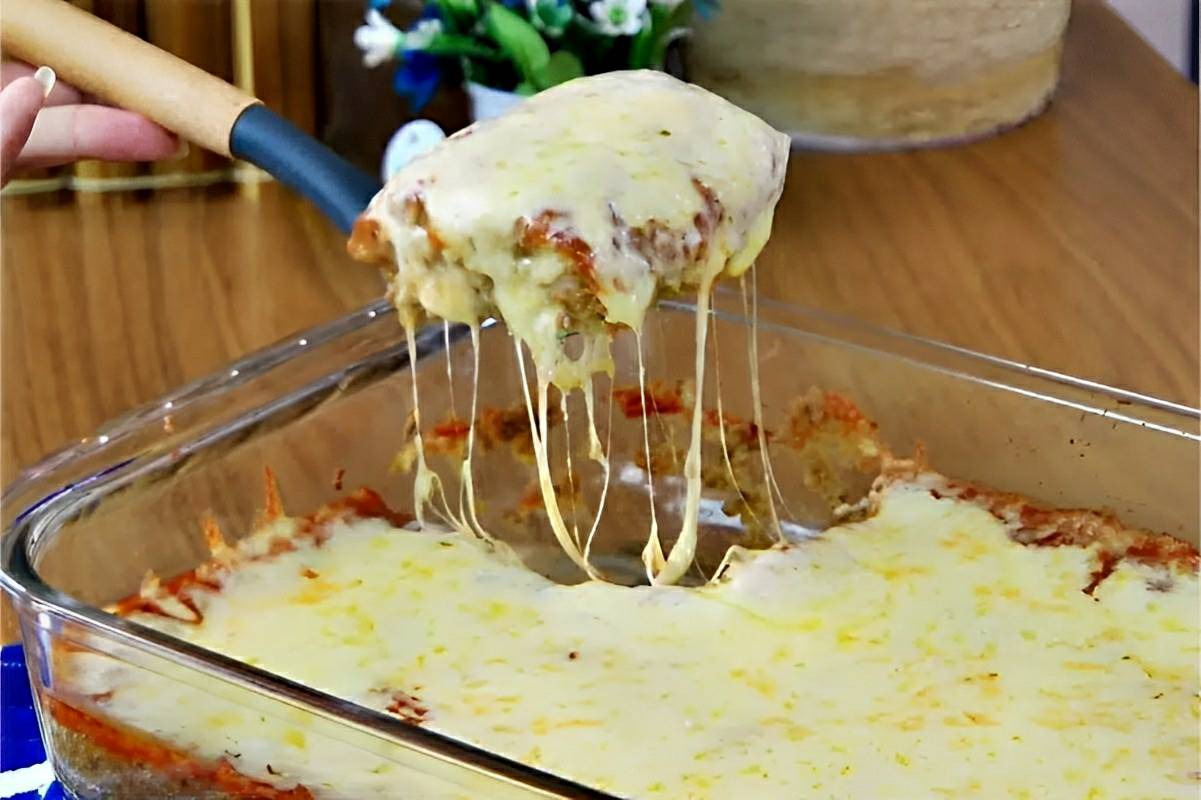Parmegiana de carne moída um prato econômico e delicioso que vai agradar toda a família