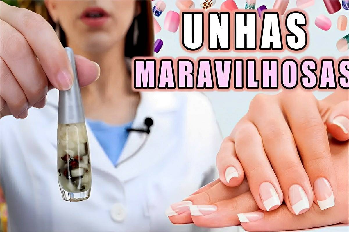 Segredo para ter unhas grandes e resistentes usando ingredientes naturais