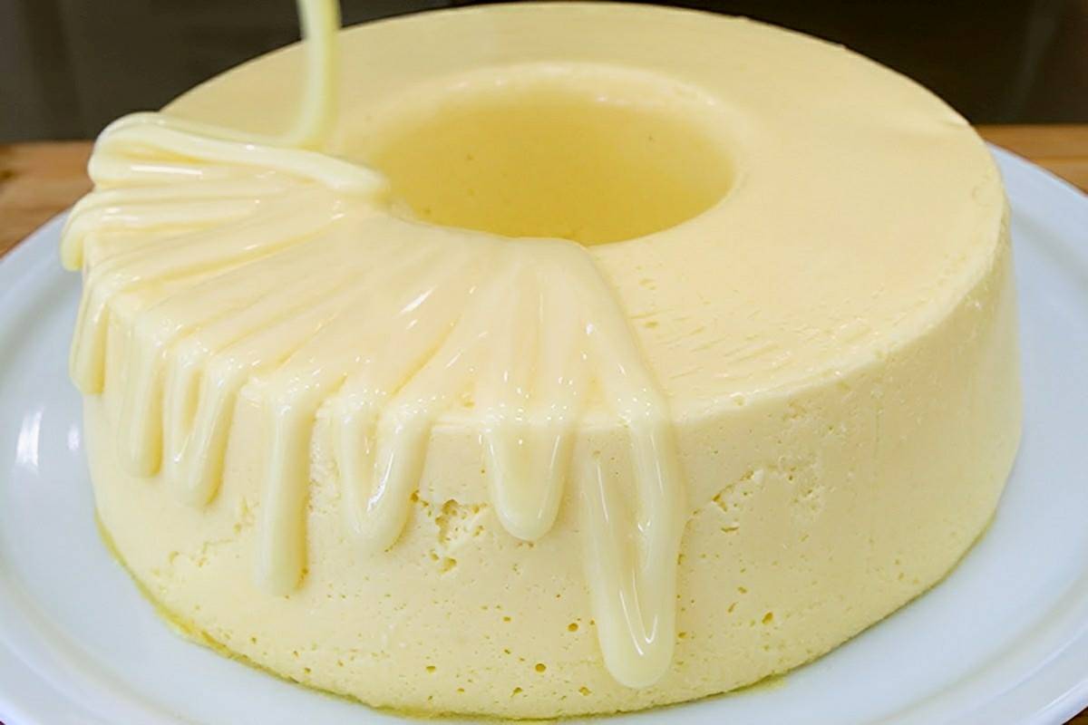 Sobremesa cremosa com suco Tang e gelatina que fica pronta em poucos minutos