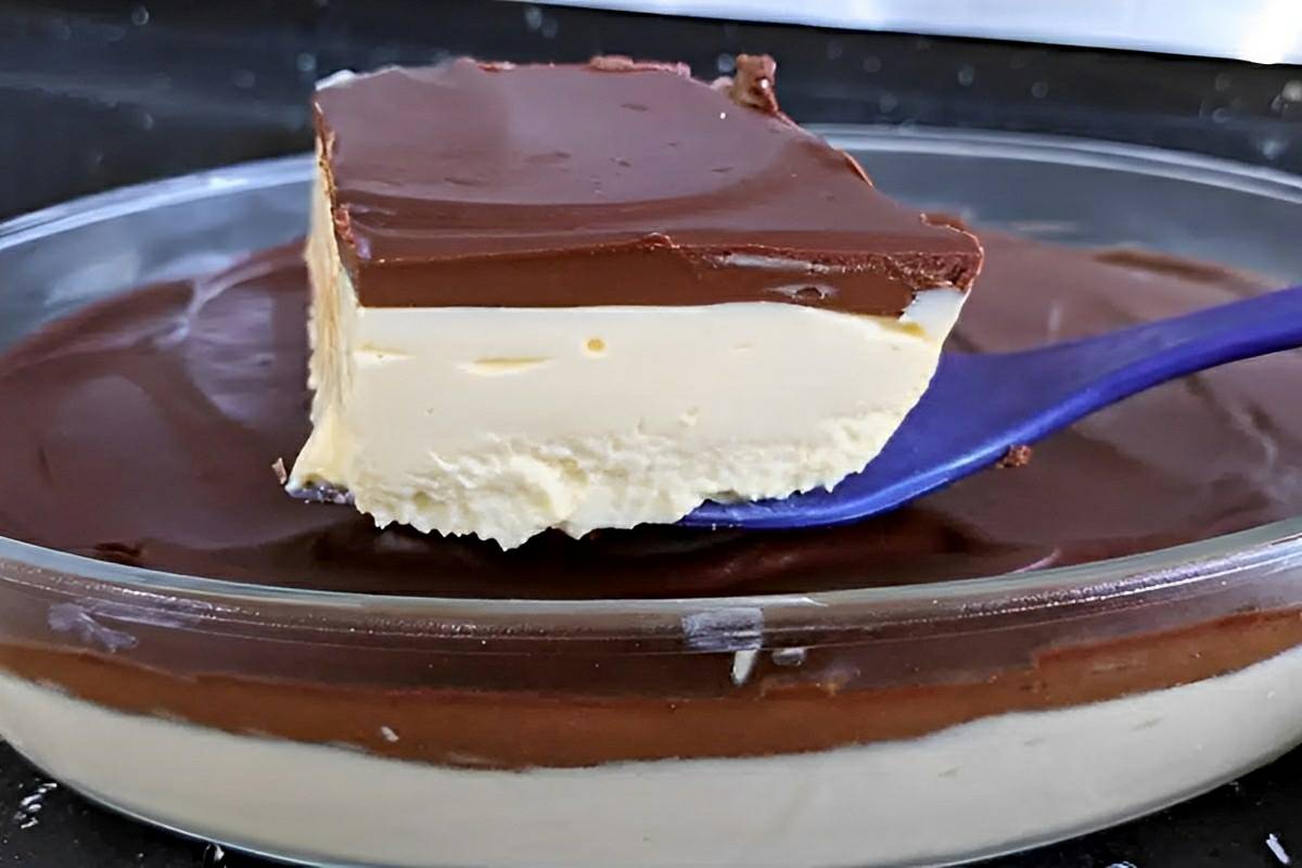 Sobremesa para o dia das mães com poucos ingredientes e que fica pronta em poucos minutos