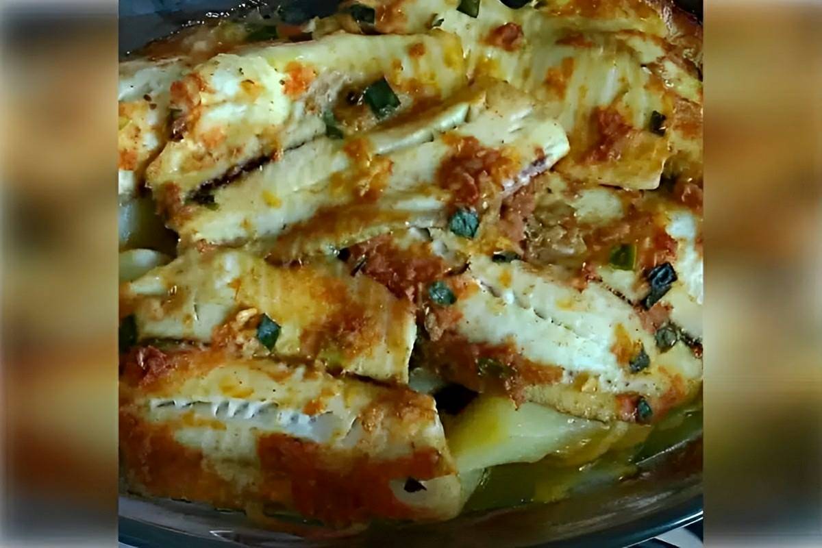 Tilápia ao forno uma delícia fácil de fazer e deliciosa para qualquer dia da semana
