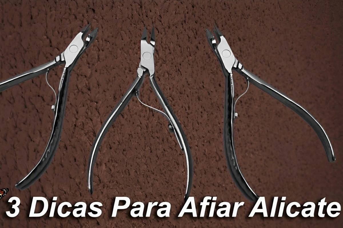 Dica para amolar alicates de unha em casa usando produtos que você tem no armário