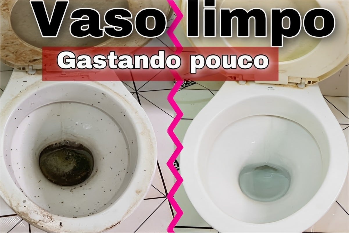 Como limpar vaso sanitário encardido e deixá-lo como novo