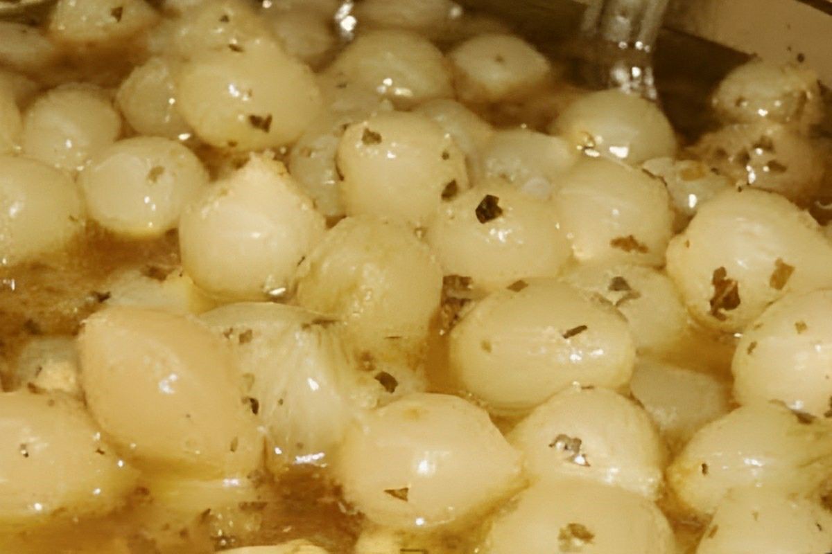 Conserva de cebola simples e prática ideal para servir como entrada no churrasco
