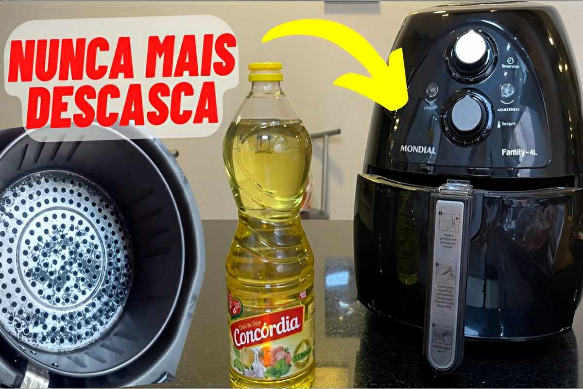 Dica para manter sua AirFryer nova por muito mais tempo