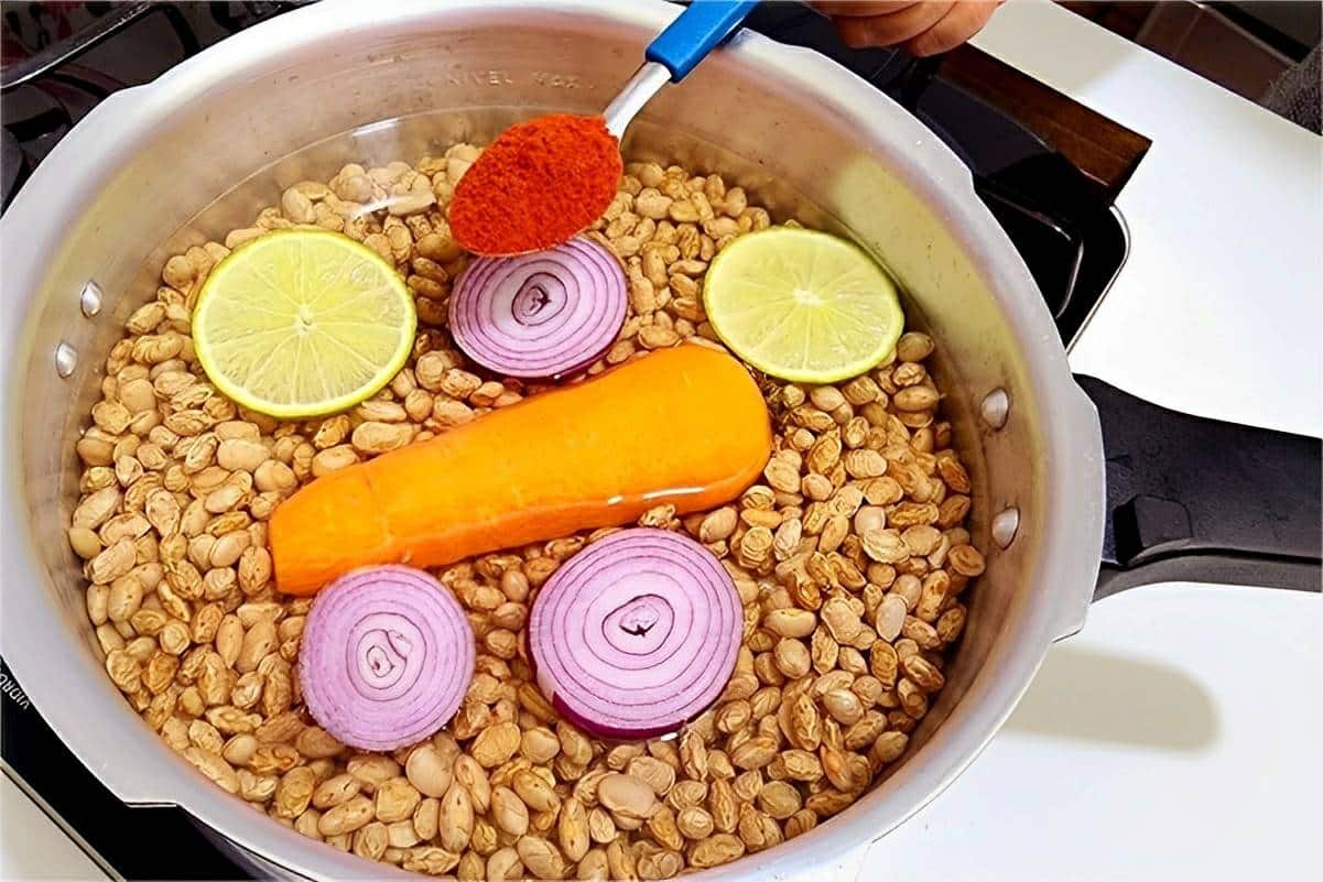 O grande segredo do feijão com caldo grosso bem encorpado e saboroso igual de restaurante