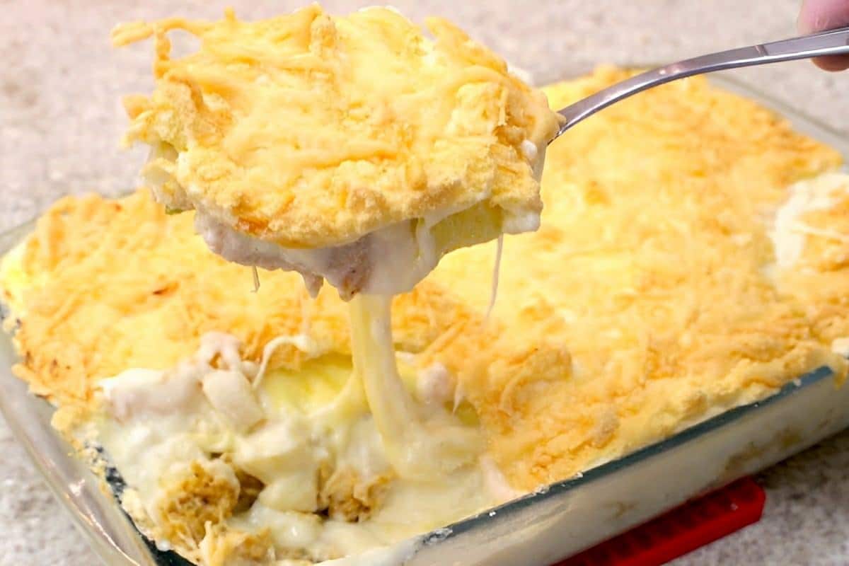 Frango à napolitana uma receita diferente e deliciosa para servir nos dias frios