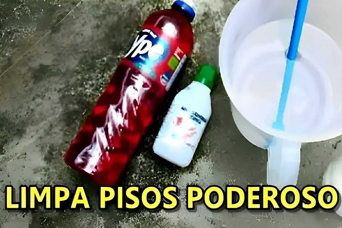 Limpa pisos caseiro que vai deixar os pisos e azulejos brilhando com apenas 2 ingredientes