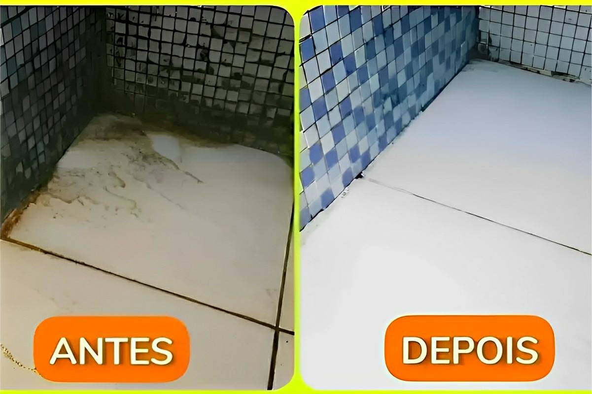 Misturinha caseira para limpar pisos e rejuntes encardidos facilmente com apenas 2 ingredientes