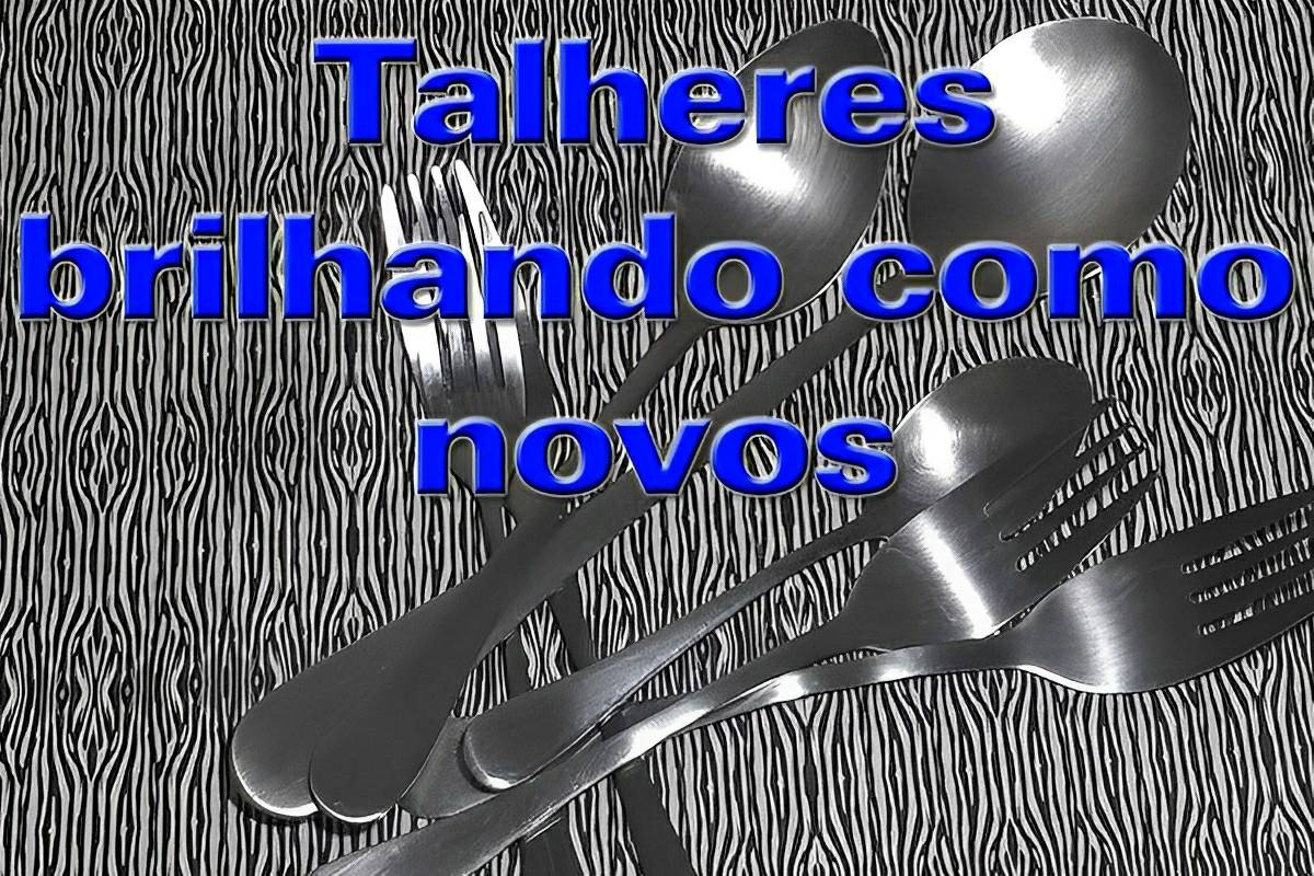 Misturinha mágica para limpar talheres recupera o brilho e os talheres ficam como novos