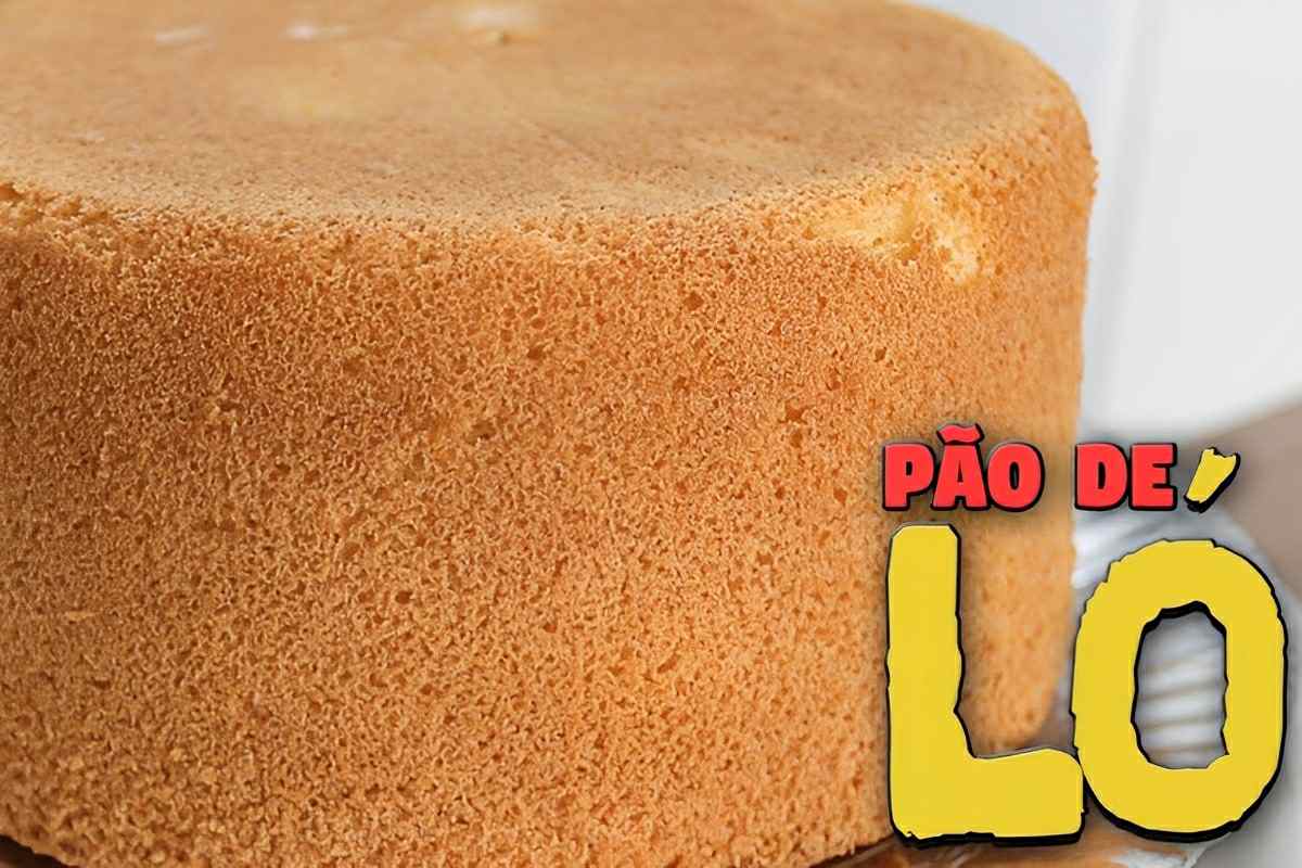 Pão de ló profissional com apenas 3 ingredientes para rechear e cobrir como quiser
