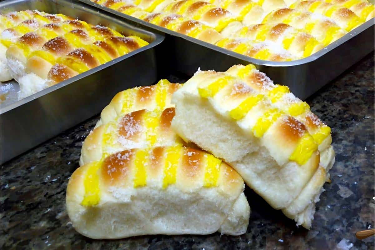 Pão doce de padaria para fazer na sua casa e surpreender toda a família