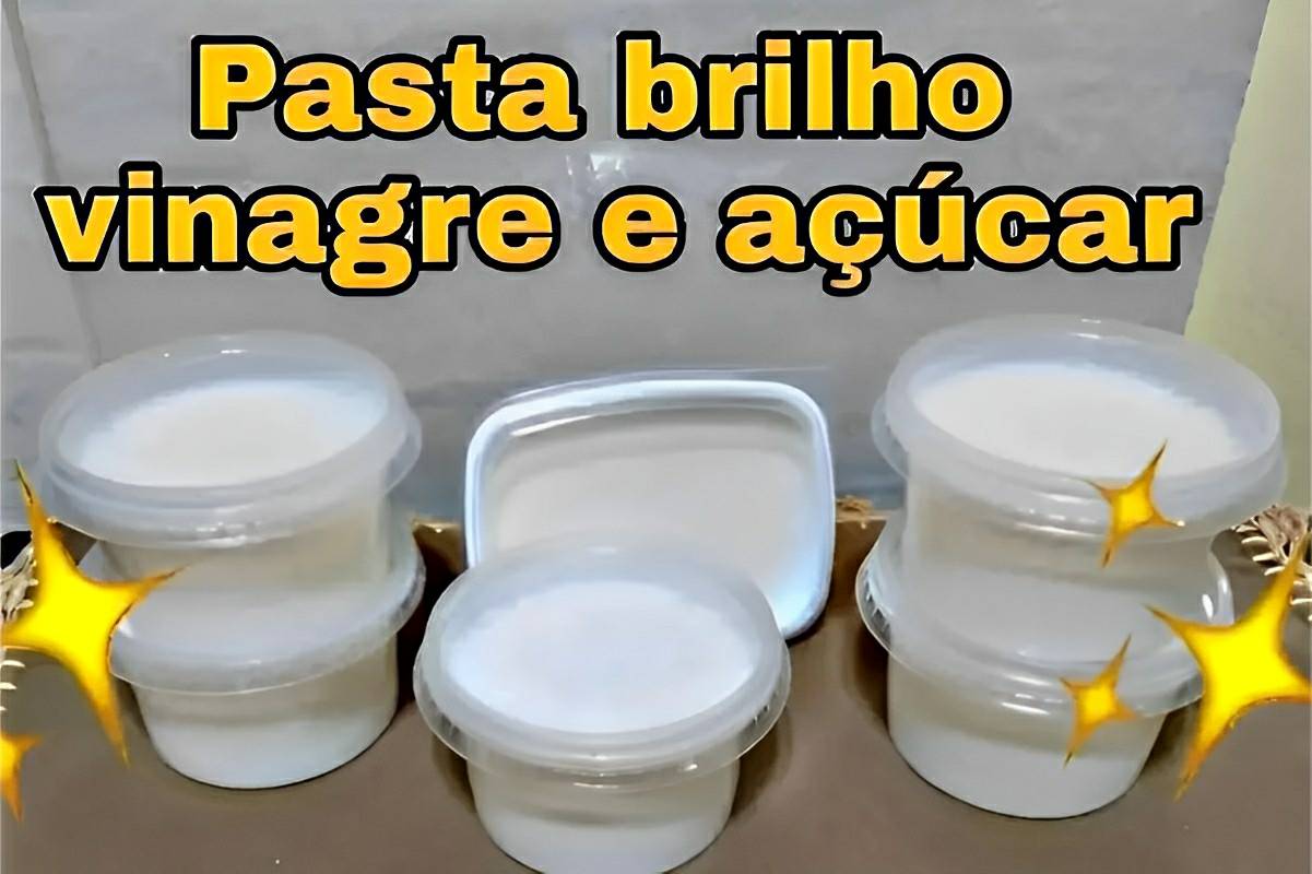 Pasta para dar brilho em alumínio suas panelas e formas ficarão brilhando como novas