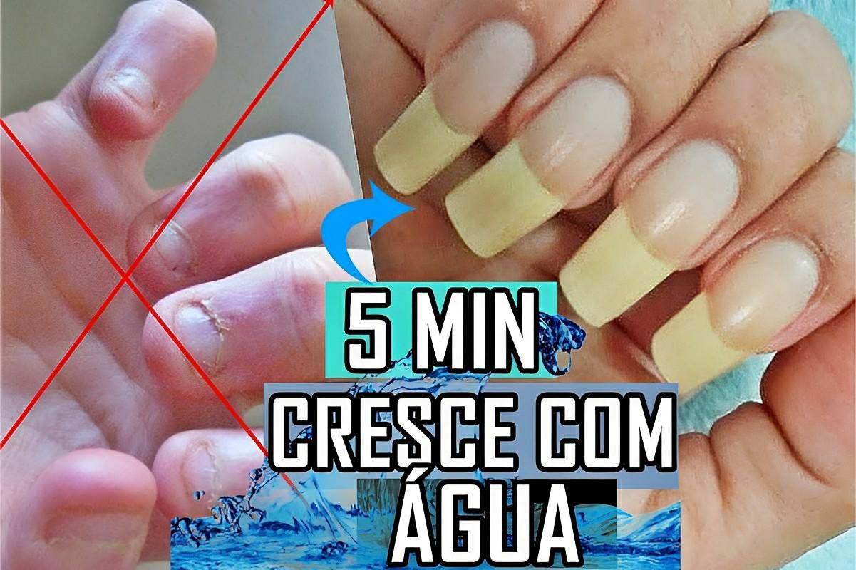 Receita caseira para ter unhas firmes e grandes em pouco tempo