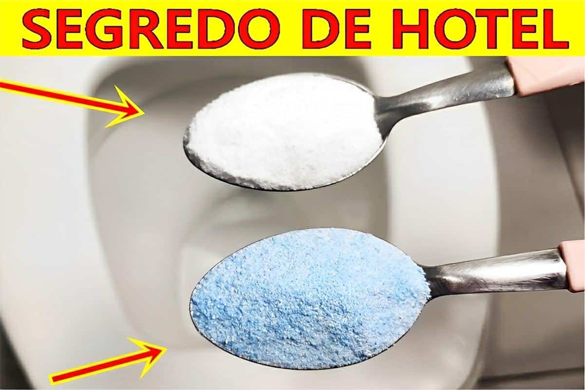 Segredo de hotel para deixar o vaso sanitário branco como novo com apenas 3 ingredientes