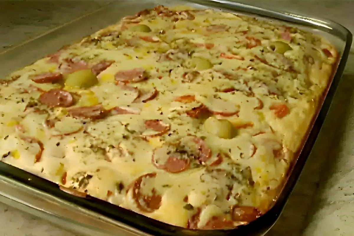 Torta italiana de liquidificador um lanche fácil e delicioso para toda a família