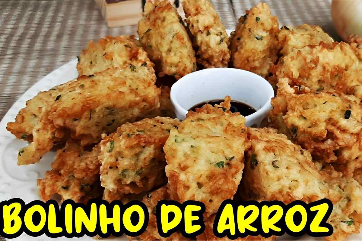 Depois dessa receita de bolinho de arroz fácil e rápido nunca mais joguei arroz amanhecido fora