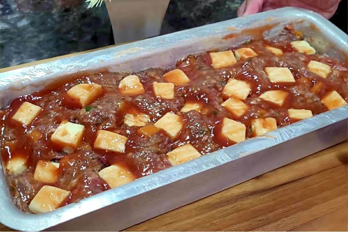 Depois que fiz esse bolo de carne moída nunca mais fiz almôndegas na minha vida